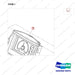 300605-00411 OPTION-INSTRUMENT;MMC, LP - parts diagram, item 1 shown - genuine Doosan / Bobcat forklift part