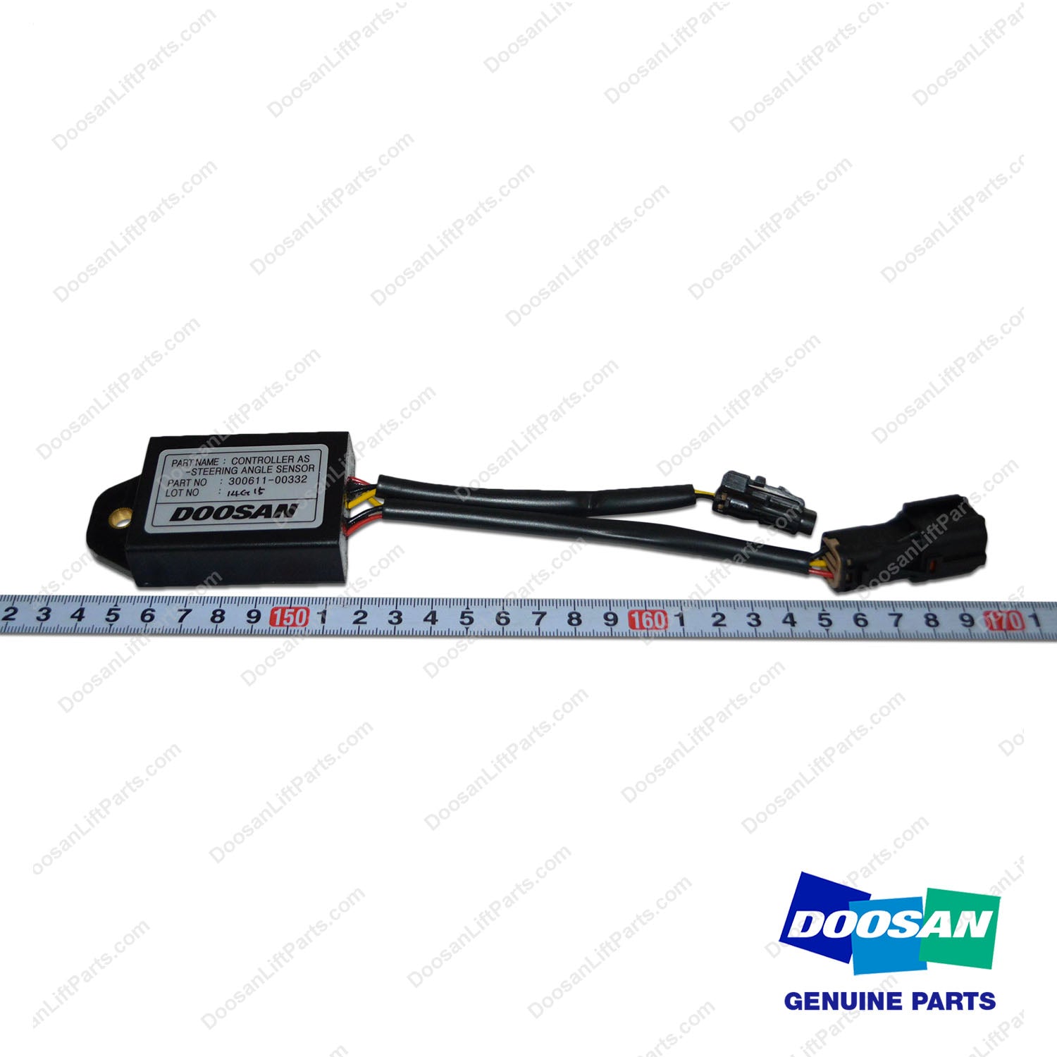 Controller Assy;steer Angle - Doosan Forklift Part 300611-00332
