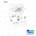 300611-01039 WIRE GROUP;8TON, T4 - full parts diagram, item 2 marked - genuine Doosan / Bobcat forklift part