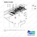 300611-01062 PANEL ASSY,CONTROL;BR14/16JW-7 PLUS - parts diagram, item 3 shown - genuine Doosan / Bobcat forklift part