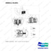 300611-01501 PANEL,CONTROL - full parts diagram, item 1-01 marked - genuine Doosan / Bobcat forklift part
