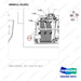 300611-01501 PANEL,CONTROL - parts diagram, item 1-01 shown - genuine Doosan / Bobcat forklift part