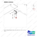 300611-02414 VALVE ARRANGEMENT;2SEC 2LEV;WITH FR - parts diagram, item 6 shown - genuine Doosan / Bobcat forklift part