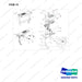 300611-02532 CONDITIONER,AIR - full parts diagram, item 14 marked - genuine Doosan / Bobcat forklift part