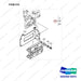 300618-00255 ECU,DF-NC - full parts diagram, item 010 marked - genuine Doosan / Bobcat forklift part