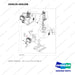 300628-00628B SUPPLY MODULE - full parts diagram, item 1-2 marked - genuine Doosan / Bobcat forklift part