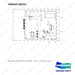 300645-00257 BATTERY;LFP BATTERY PACK;80V - full parts diagram, item 1 marked - genuine Doosan / Bobcat forklift part