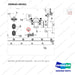 300645-00261 BATTERY;LFP BATTERY PACK;80V - parts diagram, item 6 shown - genuine Doosan / Bobcat forklift part
