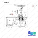 300711-00500 CONTROLLER GROUP;STEERING,NXS,JD PT,BOBC - parts diagram, item 14 shown - genuine Doosan / Bobcat forklift part