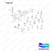 300803-00547 WIRE GROUP,LP-NC/T3 - full parts diagram, item 150 marked - genuine Doosan / Bobcat forklift part