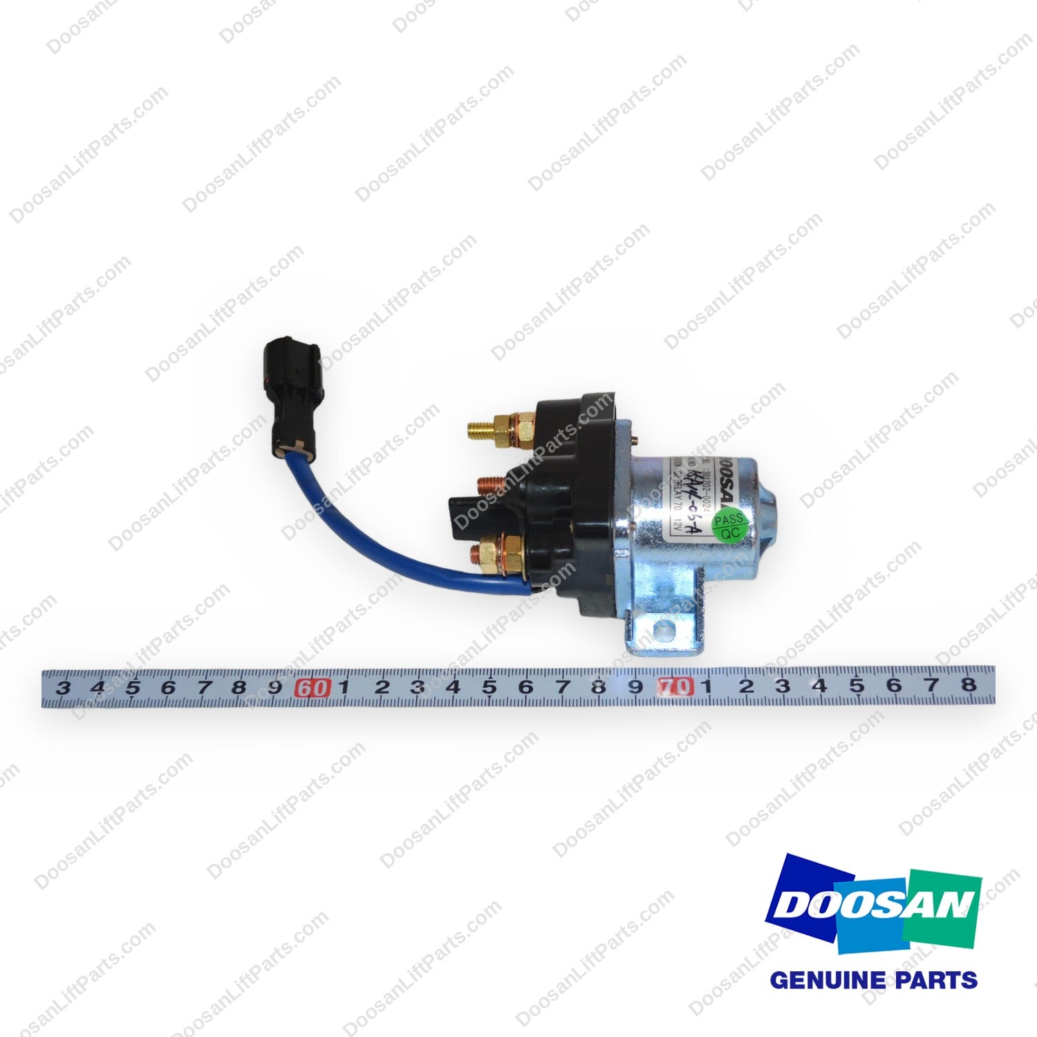 301202-00246 - 70A (IN Fuse) Relay Assembly - OEM Doosan Daewoo Bobcat