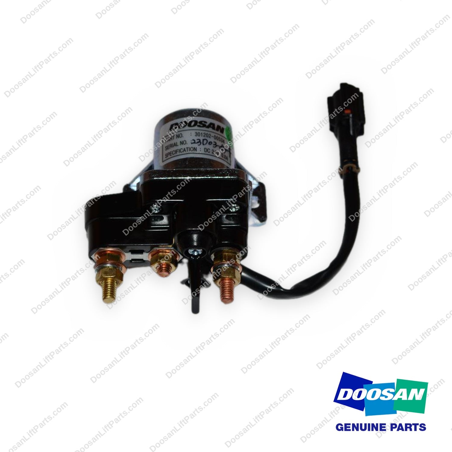 Relay Assy;for Air Heater Block - Doosan Forklift Part 301202-00534