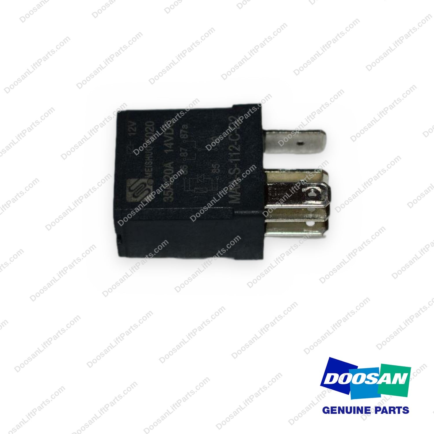 301202-00790 - 12V Micro Relay - OEM Doosan Daewoo Bobcat