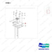 301316-00175 FUEL SYSTEM;SUB - parts diagram, item 1 shown - genuine Doosan / Bobcat forklift part