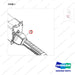 301404-00063 ACCELARATOR;DRIVE&LIFT - parts diagram, item 1 shown - genuine Doosan / Bobcat forklift part