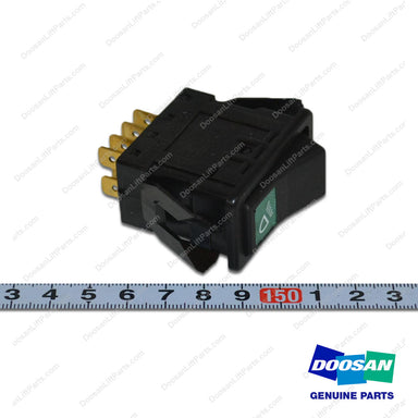Switch Assy;rocker(Work Rear) - Doosan Forklift Part 301405-00039