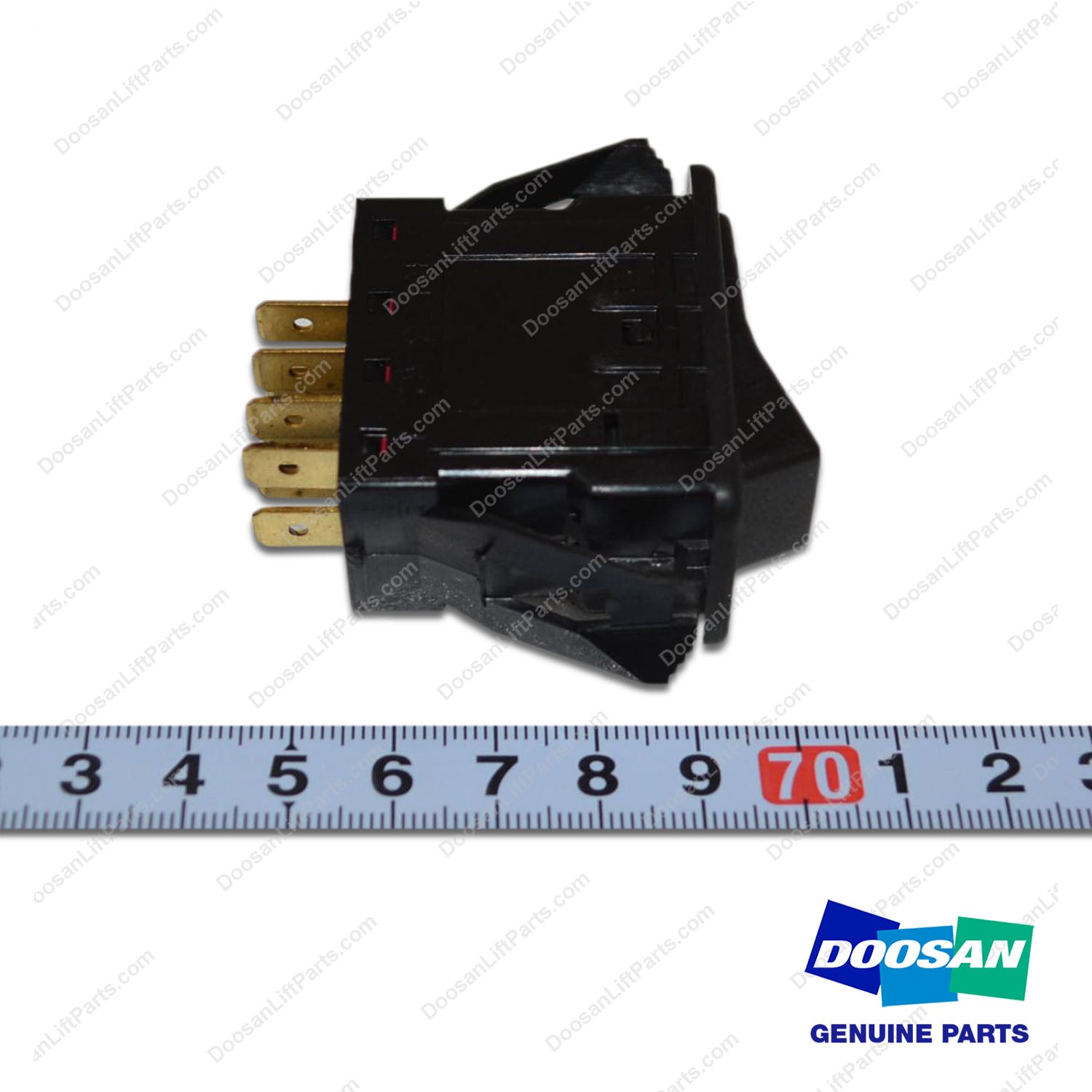 Switch Assy;rocker(Work Mast) - Doosan Forklift Part 301405-00040