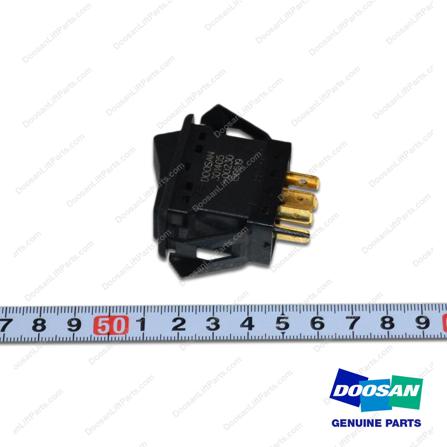Switch Assy;hazard - Doosan Forklift Part 301405-00230