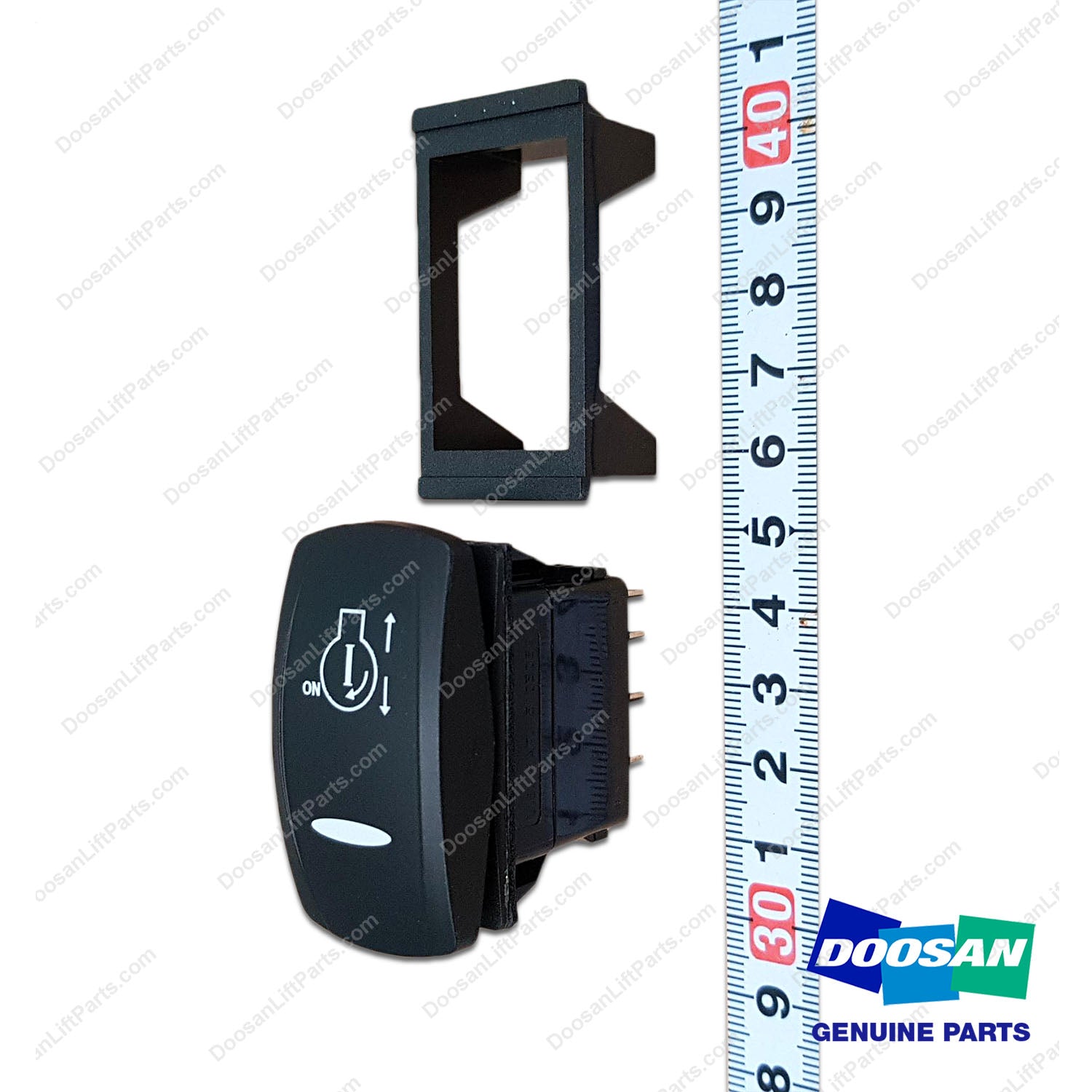 Switch Assy;idle on/Off(Self Return) - Doosan Forklift Part 301405-00373