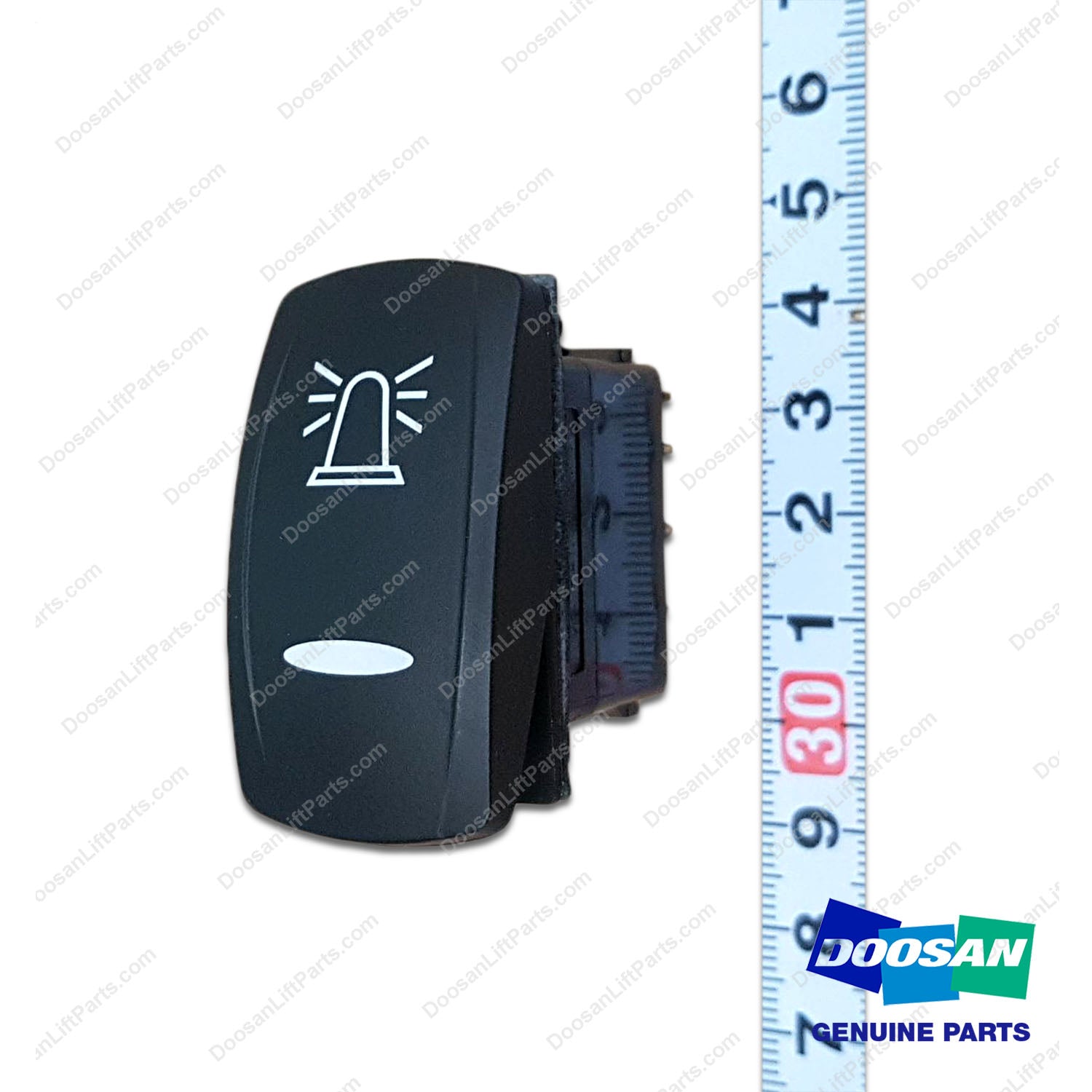 Switch Assy;beacon(Rocker) - Doosan Forklift Part 301405-00385