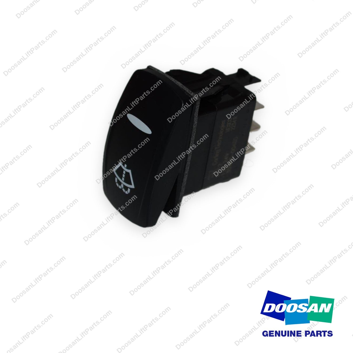 301405-00485 - Washer Motor SW Rocker Switch - OEM Doosan Daewoo Bobcat