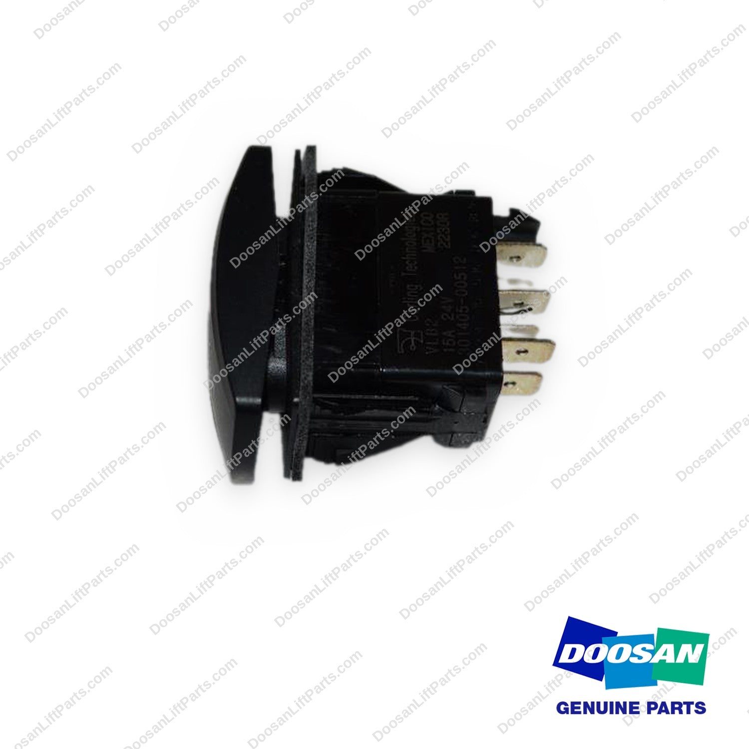 301405-00512 - Regen Switch Rocker Switch - OEM Doosan Daewoo Bobcat