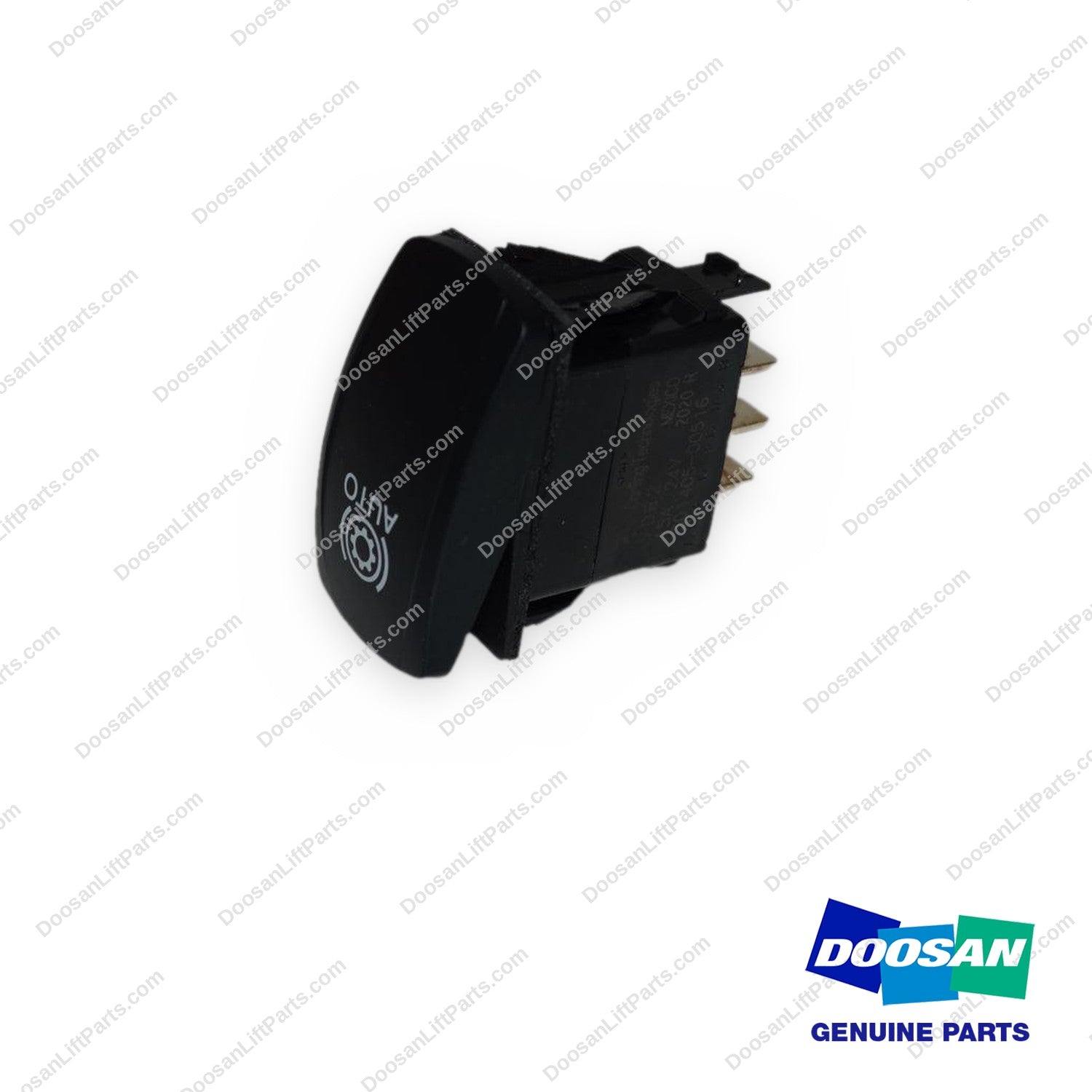 301405-00516 - T/m Auto Switch Rocker Switch - OEM Doosan Daewoo Bobcat