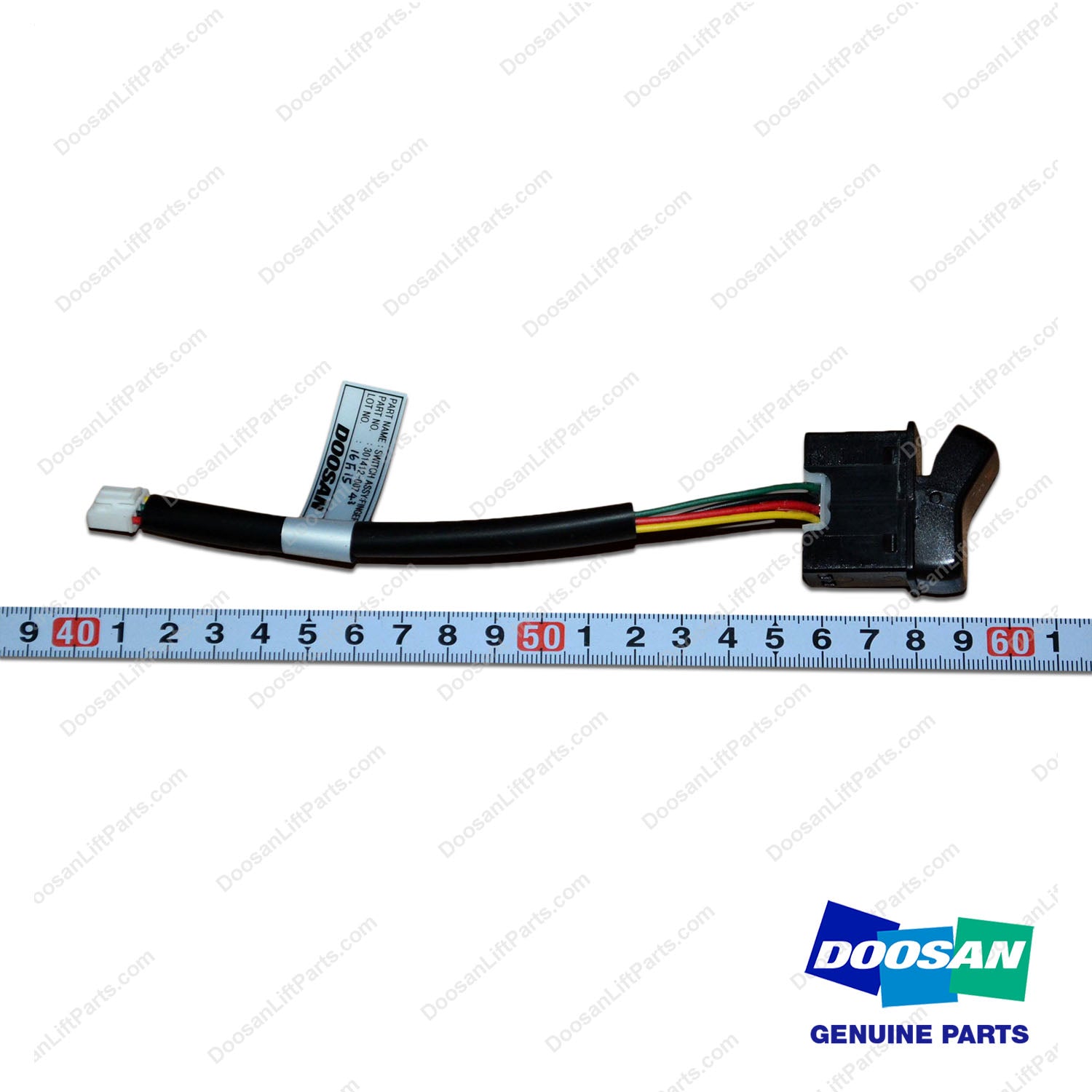 Switch Assy;fingertip F/R - Doosan Forklift Part 301412-00743
