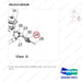 301413-00538 PLATE ASSY,FLOOR;TIER-2;DE08TS_ODB - parts diagram, item 28 shown - genuine Doosan / Bobcat forklift part