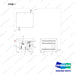 301705-00180 Charger Ass'y- Aluminium  - 3P-AC 380 Volt, 460AH-60Hz, Non  - full parts diagram, item 1 marked - genuine Doosan / Bobcat forklift part