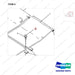 308535 FLOOR PLATE GP - parts diagram, item 5 shown - genuine Doosan / Bobcat forklift part