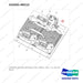310201-00212 CONTROLLER ASSY;BC20SC-5 36V CURTIS - full parts diagram, item 7 marked - genuine Doosan / Bobcat forklift part
