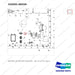 310201-00259 BATTERY;LFP BATTERY PACK;80V - parts diagram, item 14 shown - genuine Doosan / Bobcat forklift part