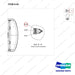 310203-03246 PANEL - parts diagram, item 9-03 shown - genuine Doosan / Bobcat forklift part