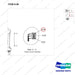 310203-03249 PANEL - parts diagram, item 9-06 shown - genuine Doosan / Bobcat forklift part