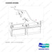 310203-03300 BATTERY - full parts diagram, item 2 marked - genuine Doosan / Bobcat forklift part