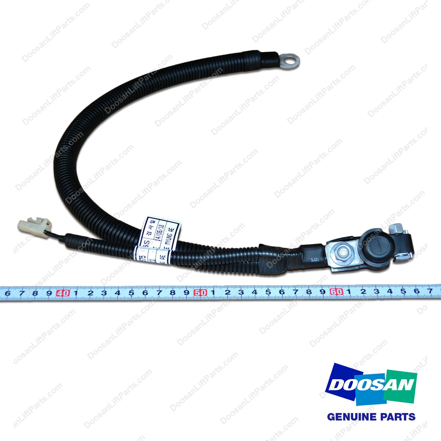 Cable ASSY,Battery;negative(32SQ) - Doosan Forklift Part 310203-04575