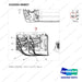 310203-06807 PANEL,CONTROL - parts diagram, item 17 shown - genuine Doosan / Bobcat forklift part