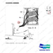 310203-06808 PANEL,CONTROL - parts diagram, item 18 shown - genuine Doosan / Bobcat forklift part