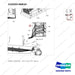 310203-06810 PANEL,CONTROL - parts diagram, item 20 shown - genuine Doosan / Bobcat forklift part