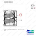 310203-06812 PANEL GP.-CONTROL;SLIO/SRIO, BT-7 - parts diagram, item 1-11 shown - genuine Doosan / Bobcat forklift part