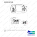 310203-07926 PANEL GP.-CONTROL;B22/25X-7 SLIO - full parts diagram, item 1-10 marked - genuine Doosan / Bobcat forklift part