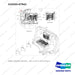 310203-07942 PANEL,CONTROL;B22/25X - full parts diagram, item 11-04 marked - genuine Doosan / Bobcat forklift part