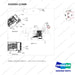 310203-11509 PANEL,CONTROL;B50X-7 - parts diagram, item 5-07 shown - genuine Doosan / Bobcat forklift part