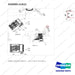 310203-11511 PANEL,CONTROL;B50X-7 - parts diagram, item 5-09 shown - genuine Doosan / Bobcat forklift part