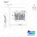 310203-11683 PANEL ASSY,CONTROL - parts diagram, item 12 shown - genuine Doosan / Bobcat forklift part