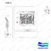 310203-11684 PANEL ASSY,CONTROL - parts diagram, item 13 shown - genuine Doosan / Bobcat forklift part