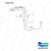 310203-11731 CABLE;POWER - full parts diagram, item 10-03 marked - genuine Doosan / Bobcat forklift part