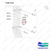 310203-11732 CABLE;POWER - parts diagram, item 10-04 shown - genuine Doosan / Bobcat forklift part