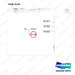310203-11734 CABLE;POWER - parts diagram, item 10-06 shown - genuine Doosan / Bobcat forklift part